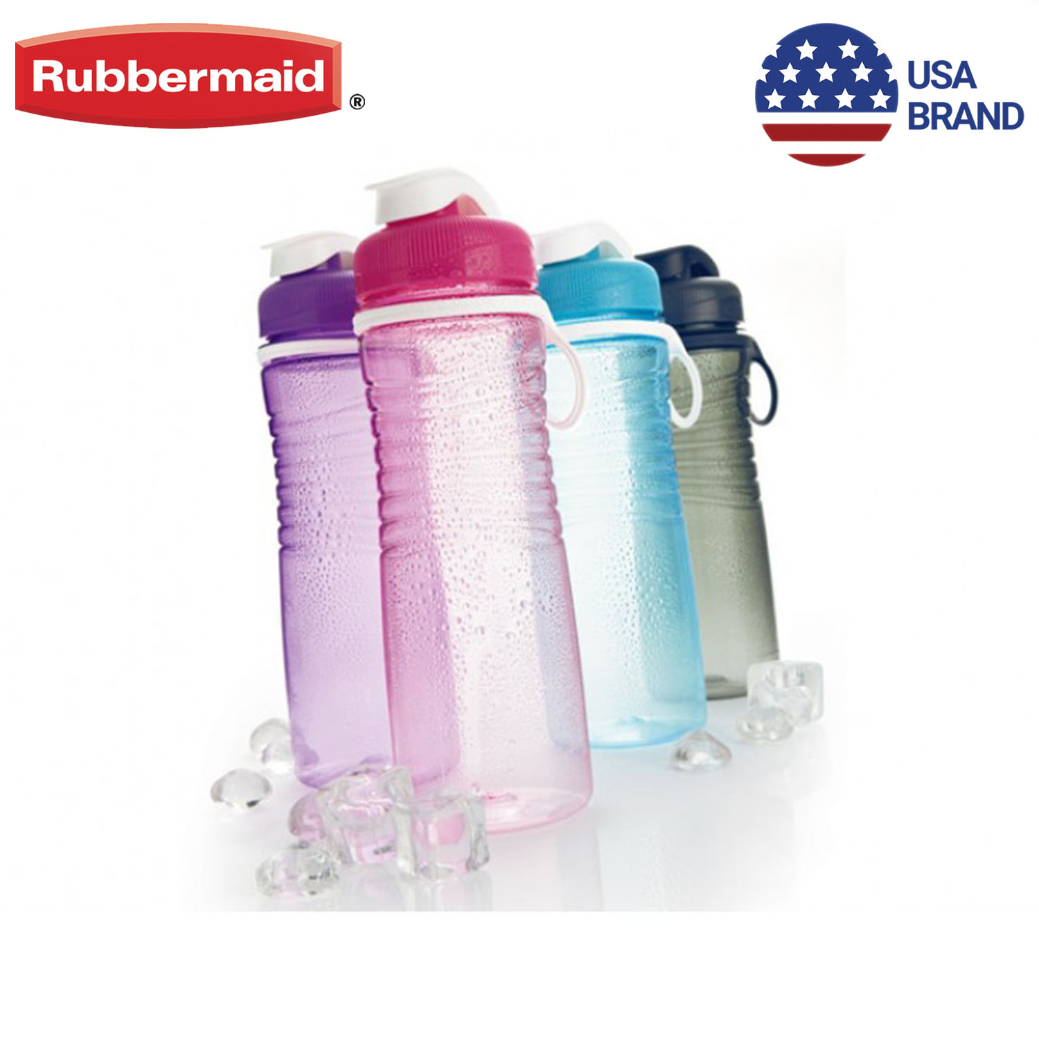 Rubbermaid Blue 3163 950 ml 32 oz Chug Hydration Water Bottle Big