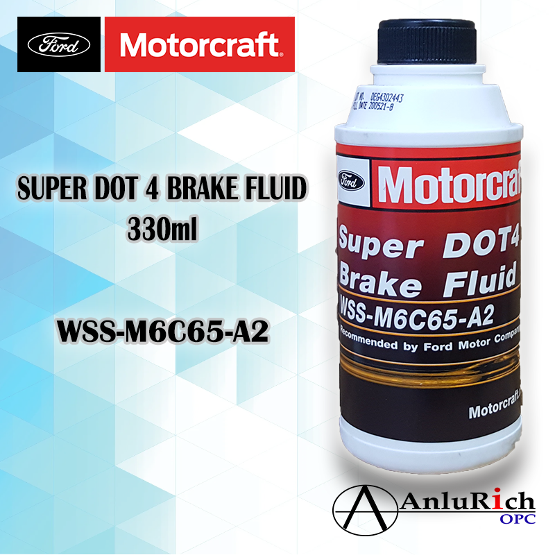  Genuine Ford Fluid PM-20 DOT-4 LV High Performance Motor  Vehicle Brake Fluid - 16 oz. : Automotive