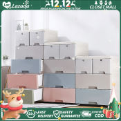 Durabox Cabinet Drawer Storage Cabinet Dust Cabinet Multifunction Organizer Plastic Wardrobe Home Organizer