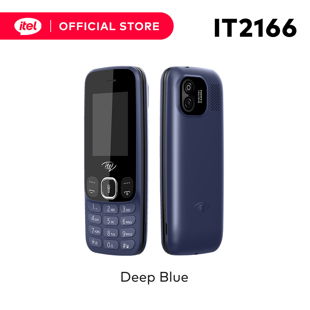Itel 2166 Basic Cellphone Dual Sim Original (Keypad) 2"Screen Opera Mini Voice Message Wirelees Fm - Image 2