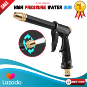 Copper-Plated High Pressure Water Gun for Household and Garden