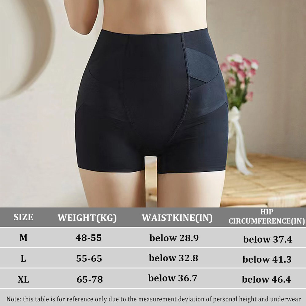 Motovita 2pcs High Waist Shaper Panty Hip Enhancer Seamless Slim Waist Butt Lifter Tummy Control Shapewear Body Shaper Shorts - Image 3