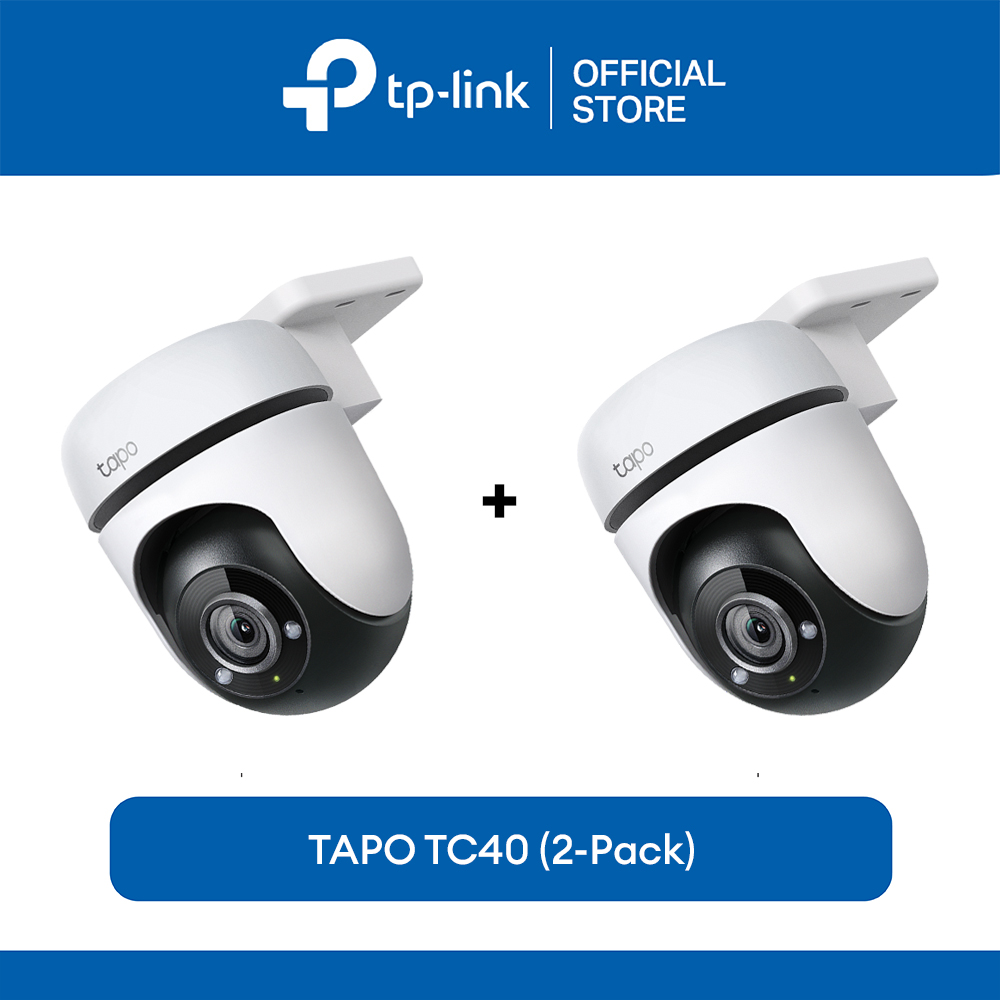 🎖 TP-Link Official Store / Tapo TC40 1080p / Indoor Outdoor 360 Degrees Pan and Tilt Waterproof WiFi IP Home Security Cctv Sale Camera Connect to Cellphone with Audio Mic and Speaker - Image 2