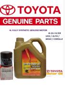 Toyota Full Synthetic SN/CF 5W40 Genuine Engine Oil
