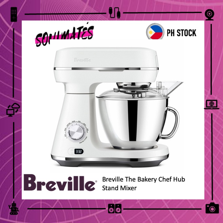 Breville The Bakery Chef Hub Food Mixer