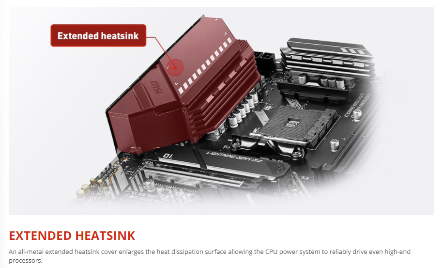 MSI MAG X570S TOMAHAWK MAX WIFI 6e 2.5G LAN Realtek® ALC4080 AM4 AMD X570 SATA 6Gb/s ATX AMD Motherboard **New and improved without Heatsink Fan**