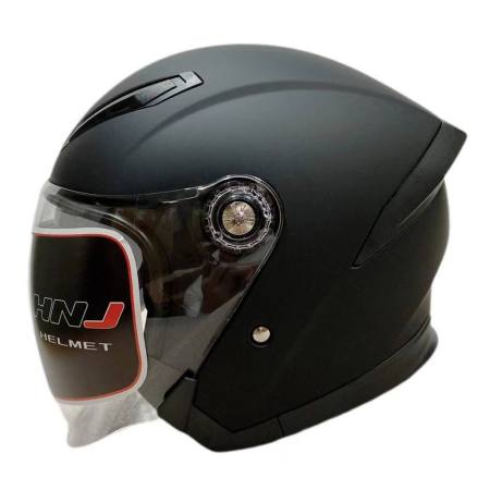 HNJ 829 Half Face Dual Visor Motorcycle Helmet