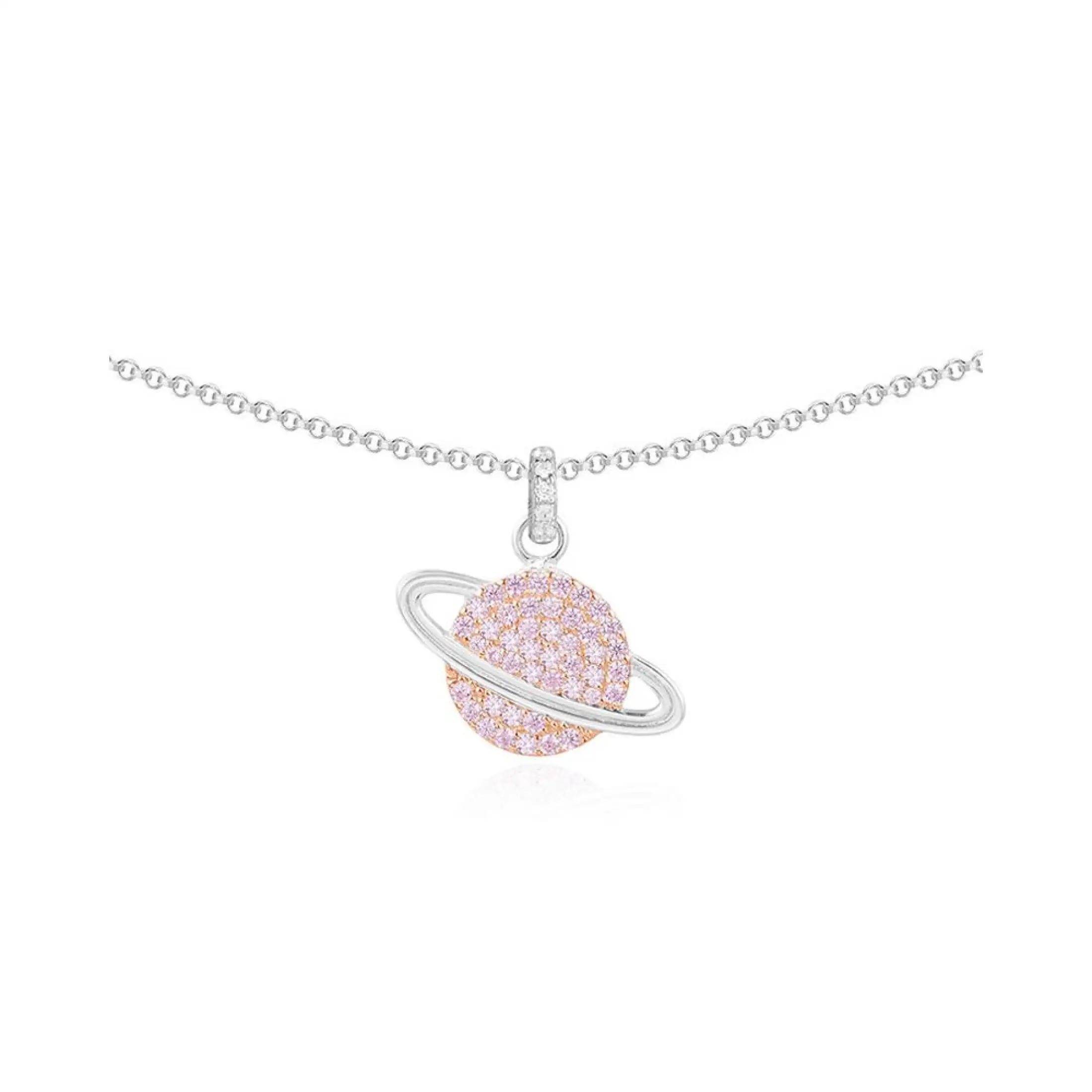 Apm Monaco Silver 925 Pink Zircon Necklace For Women Re84 Shipping From Hongkong 9ox Shipping From Hongkong Lazada Singapore