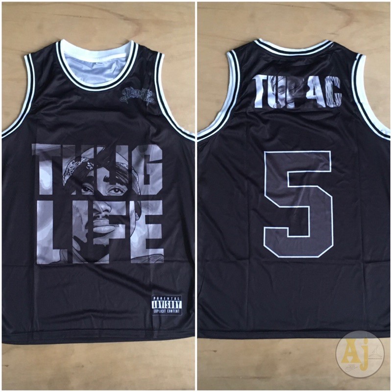 Tupac Shakur 1 Westside Camouflage Basketball Jersey Design 3 — BORIZ