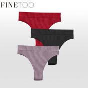 FINETOO Seamless Cotton Bodyshaper Panties - Women's Underwear Lingerie