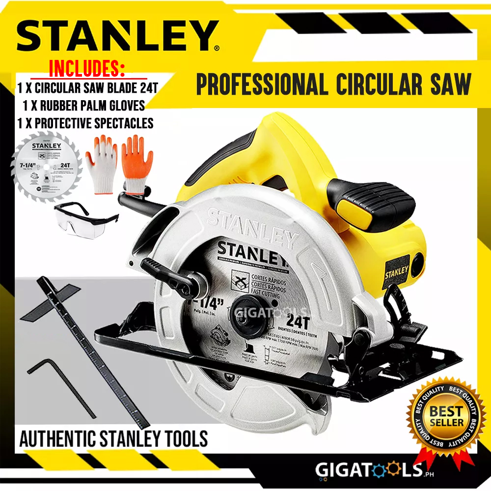 New Stanley SC16 7 1 4 inch Professional Circular Saw Machine