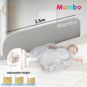 Foldable Baby Safety Bed Rail - Adjustable Height - Brand X