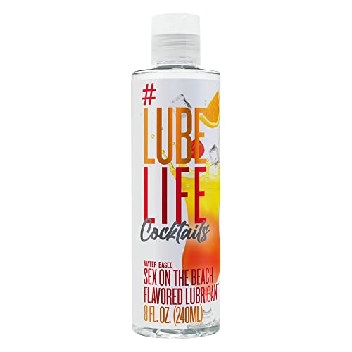 Lube Life Water Based Personal Lubricant, Lube for Men, Women and Couples,  Non-Staining, 8 fl oz