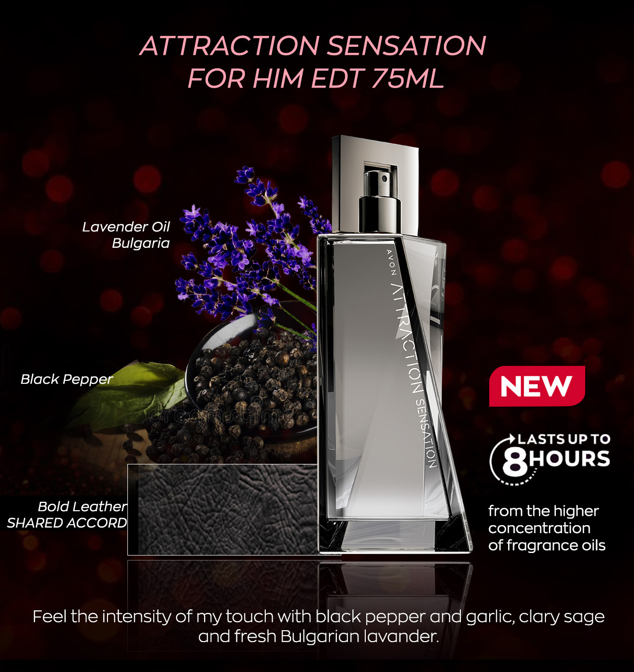 Avon Cologne Avon Attraction Sensation Set Avon Attraction