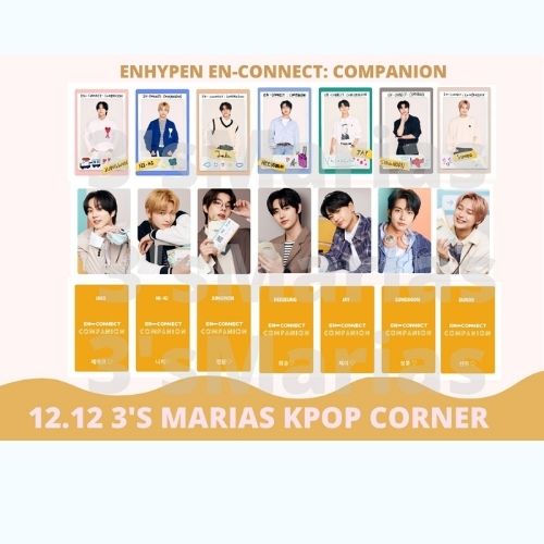 ENHYPEN EN-CONNECT: COMPANION PHOTOCARDS (Unofficial) | Lazada