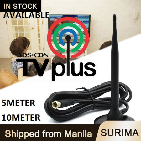 ABS-CBN Antenna for TV Plus, 5-10m Cable - 1423M