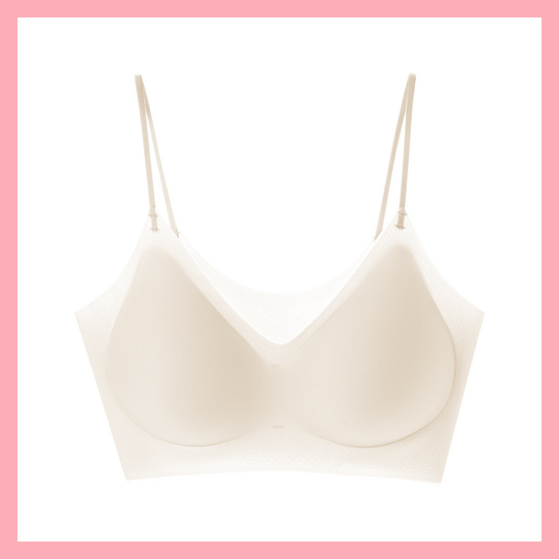【OFFICIAL】Ultra-thin Seamless Support Bra Cooling Wire-free Bra Push-up Bra 3D Support Vest Bra Comfortable Wearing Experience Corset Anti-bump Ventilation Hole Support And Shaping - Image 2