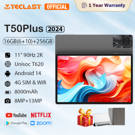 TECLAST T50Plus Tablet 11" | 16GB + 256GB +