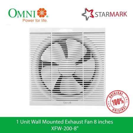 Omni 8" Wall Mounted Exhaust Fan - Genuine and Original