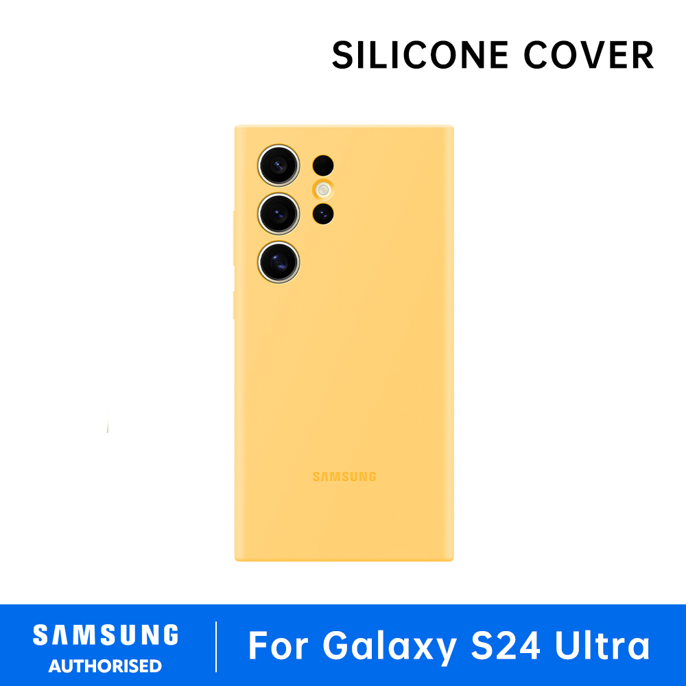 Original Silicone Case For Samsung Galaxy S24 Ultra High Quality Soft Silicone Cover Samsung Galaxy S24 Ultra Protector Shell & Box - Image 3