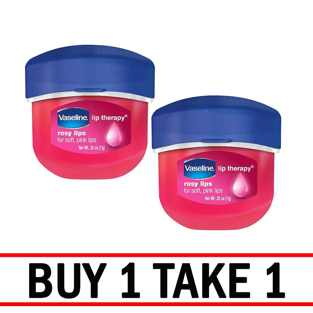 Vaseline Lip Therapy Rosy Lips Mini 7g Buy 1 Take 1 Lazada Ph