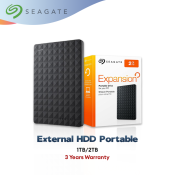 Seagate Expansion 1TB/2TB External HDD, Mac/Windows, USB 3