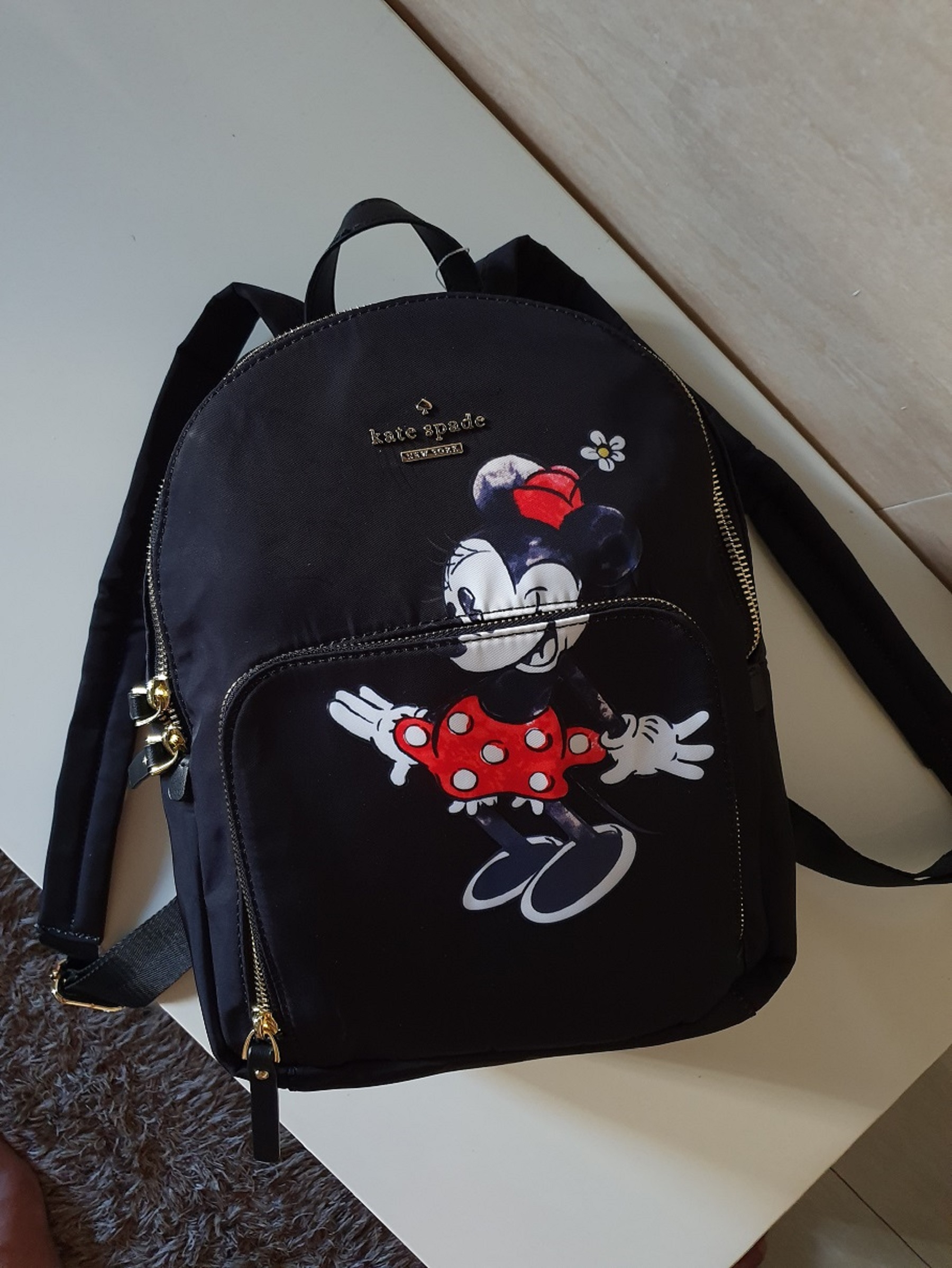 Watson Lane Hartley Kate Spade Minnie Mouse Print Backpack - Black | Lazada  PH