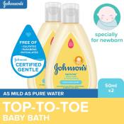 Johnson's Baby Top to Toe Wash, 50ml, Baby Essentials