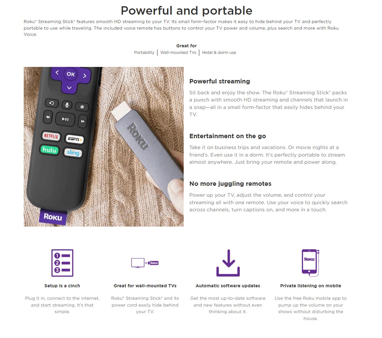 Control roku with google sales assistant