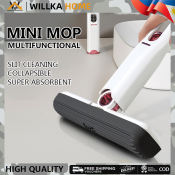 Portable Mini Sponge Mop - Ideal for Kitchen, Bathroom, Car