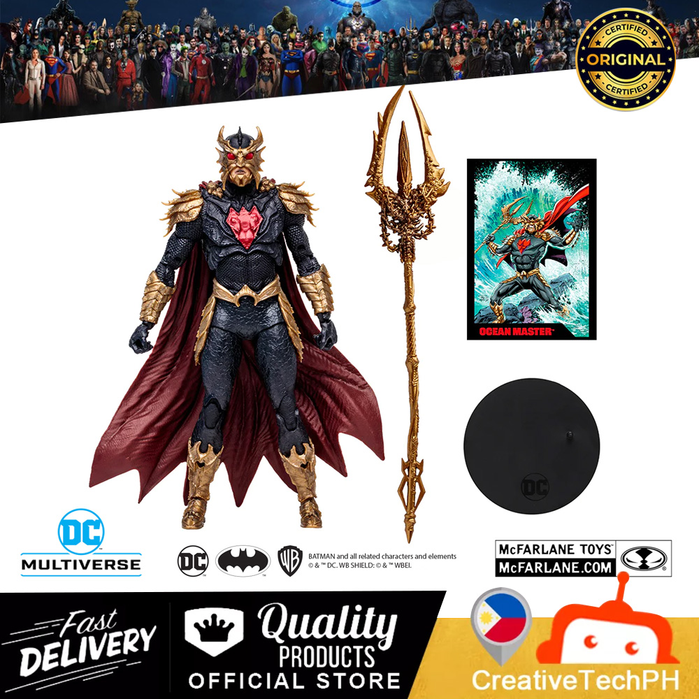Ocean Master 7″ Figure with Aquaman Comic (Page Punchers)