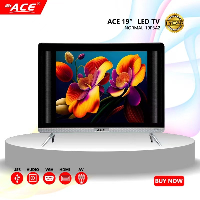 ACE 19" Double Glass Normal-P3A2 Model: LED-605 TV