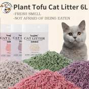 Flushable Tofu Cat Litter - 6L (Brand: )
