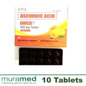 Ascorbic acid 500 mg  Tablet 10's