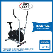 Avant Garde Elliptical Airtrack with Adjustable Seat and LCD Display