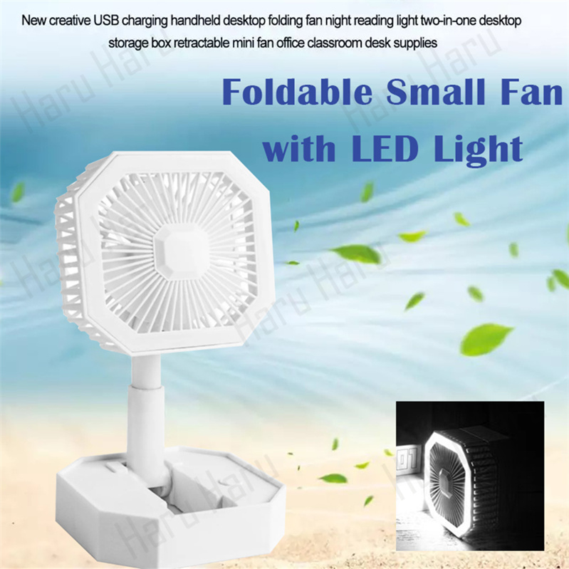 Desk Fan Prevently New Creative Shaking Head Mini Fan Desktop Fan Home Fan USB Charging Fan 