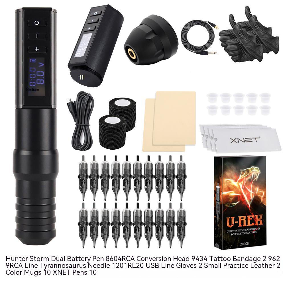 XNET Hunter Wireless Tattoo Pen Machine 1650mAh power LED digital