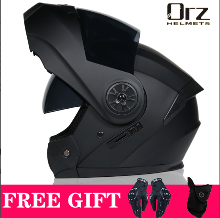 ICC Modular Motorcycle Helmet with Double Sun Visor Flip Type