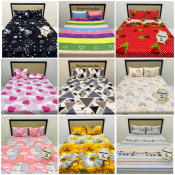 Bohemian 3in1 Canadian Bedsheet Set with Pillowcases
