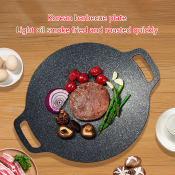 Non-stick Korean BBQ Grill Pan by Maifan Stone