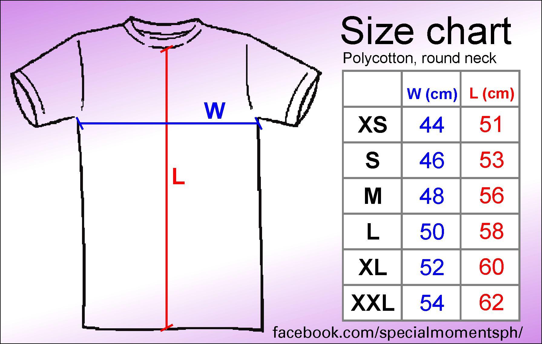 Softex Size Chart