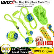 Cotton Rope Ball Puppy Toy for Teeth Cleaning and Training