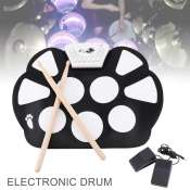 Digital Portable 9 Pad Folding Electric Drums with Stick