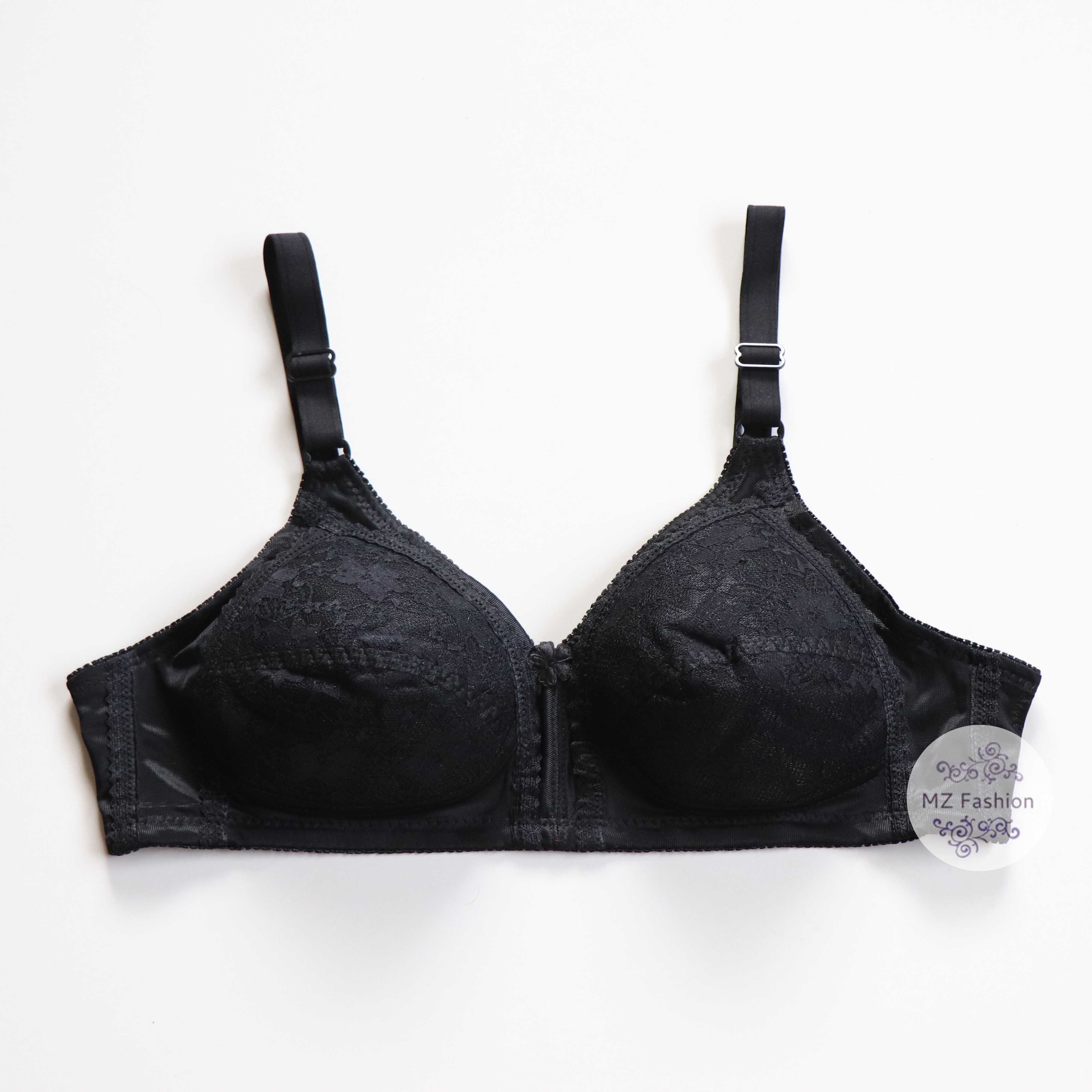 Cup B Non wire No Padding No Foam Plus Size Mommy bra Size: 36-44 #NB03 - Image 4