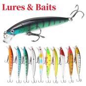 Minnow Lures for Various Fish - 10cm, by 