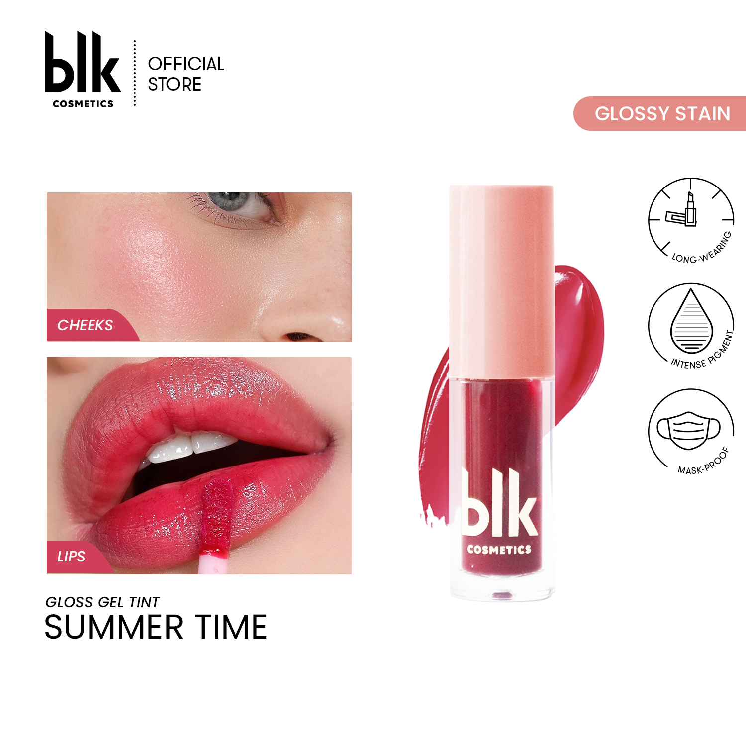 Discount on Blk Cosmetics  shoes - SKU: Blk Cosmetics  Fresh Gloss Gel Tint Summer Time