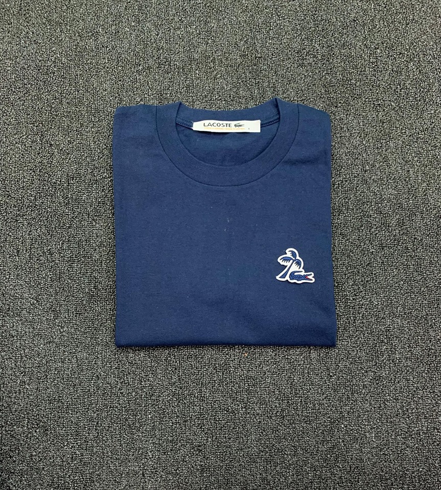 lacoste blue logo