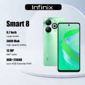 Infinix Smart 8 5G 8+256GB Dual Sim Gaming Phone