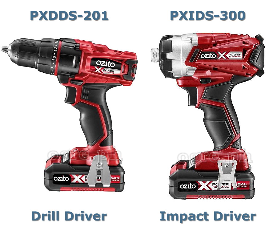 Bunnings Ozito Pxc 18v Drill And Impact Driver Kit Ozito Impact