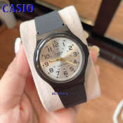 Casio MW-240 Waterproof Silver Dial Resin Band Watch